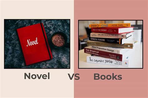 Are Novels and Books the Same Thing: A Multi-Faceted Analysis