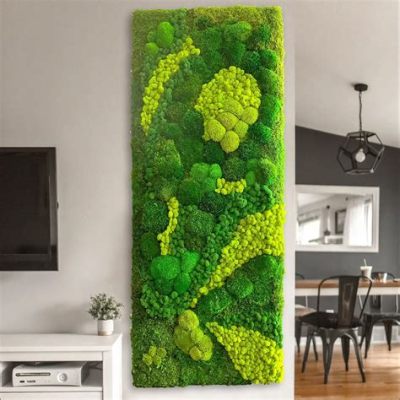 how to make a moss wall art: the art of blending nature and technology